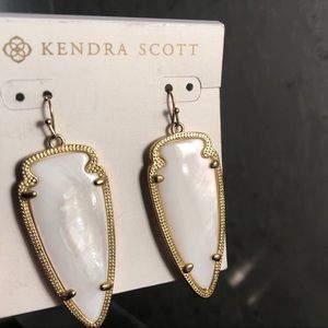 Kendra Scott Gold Tone Earrings